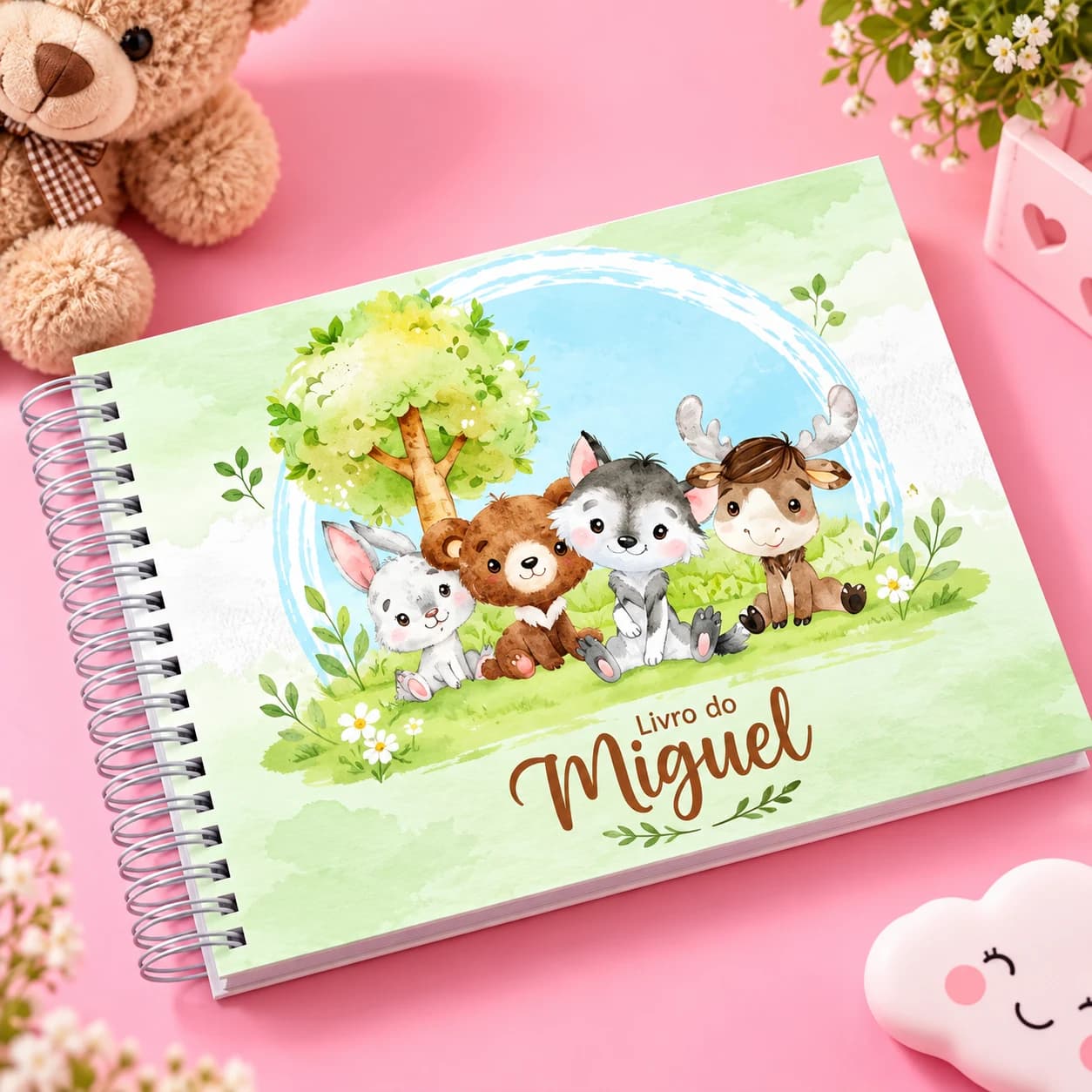 Caderneta e Livro do Bebê Personalizados | Menino